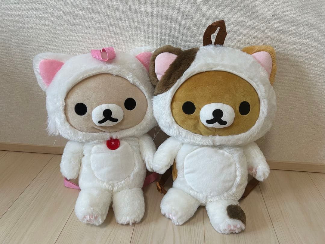 SEGA限定 リラックマ コリラックマ ぬいぐるみリュックセット ぬいぐるみリュック リュック キッズ レディース ぬいぐるみ