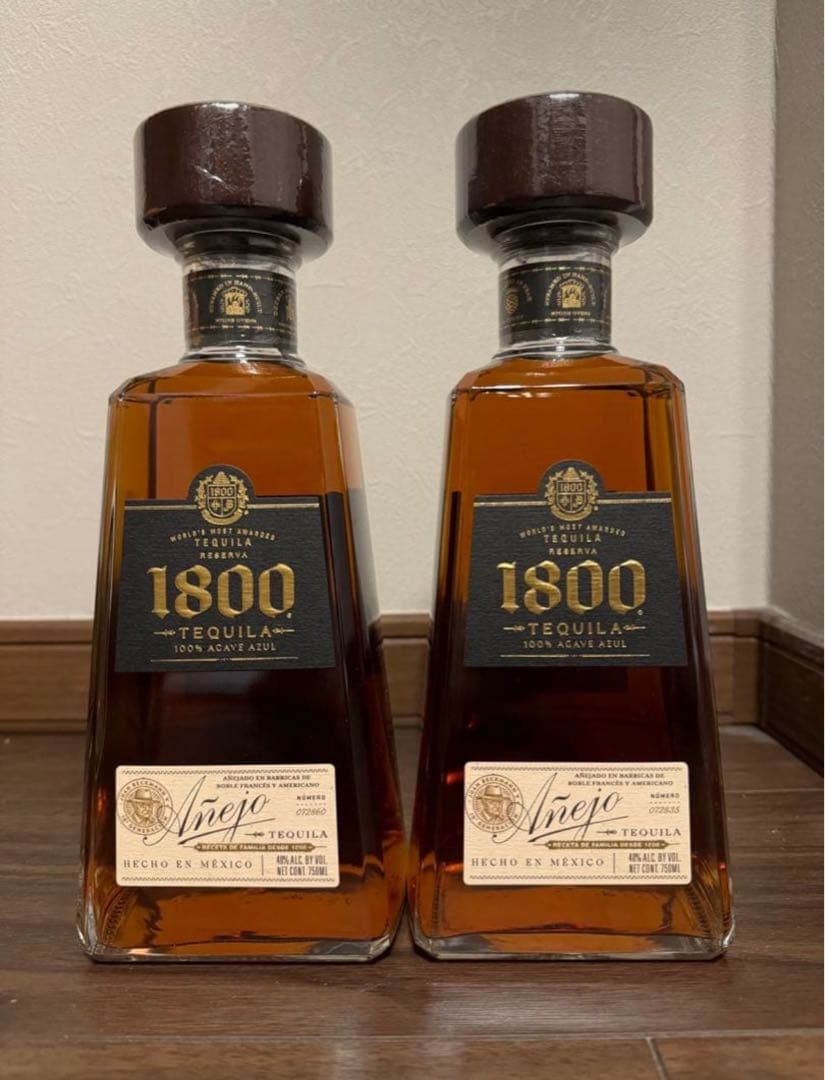 アネホ テキーラ 1800 2本セット - メルカリ