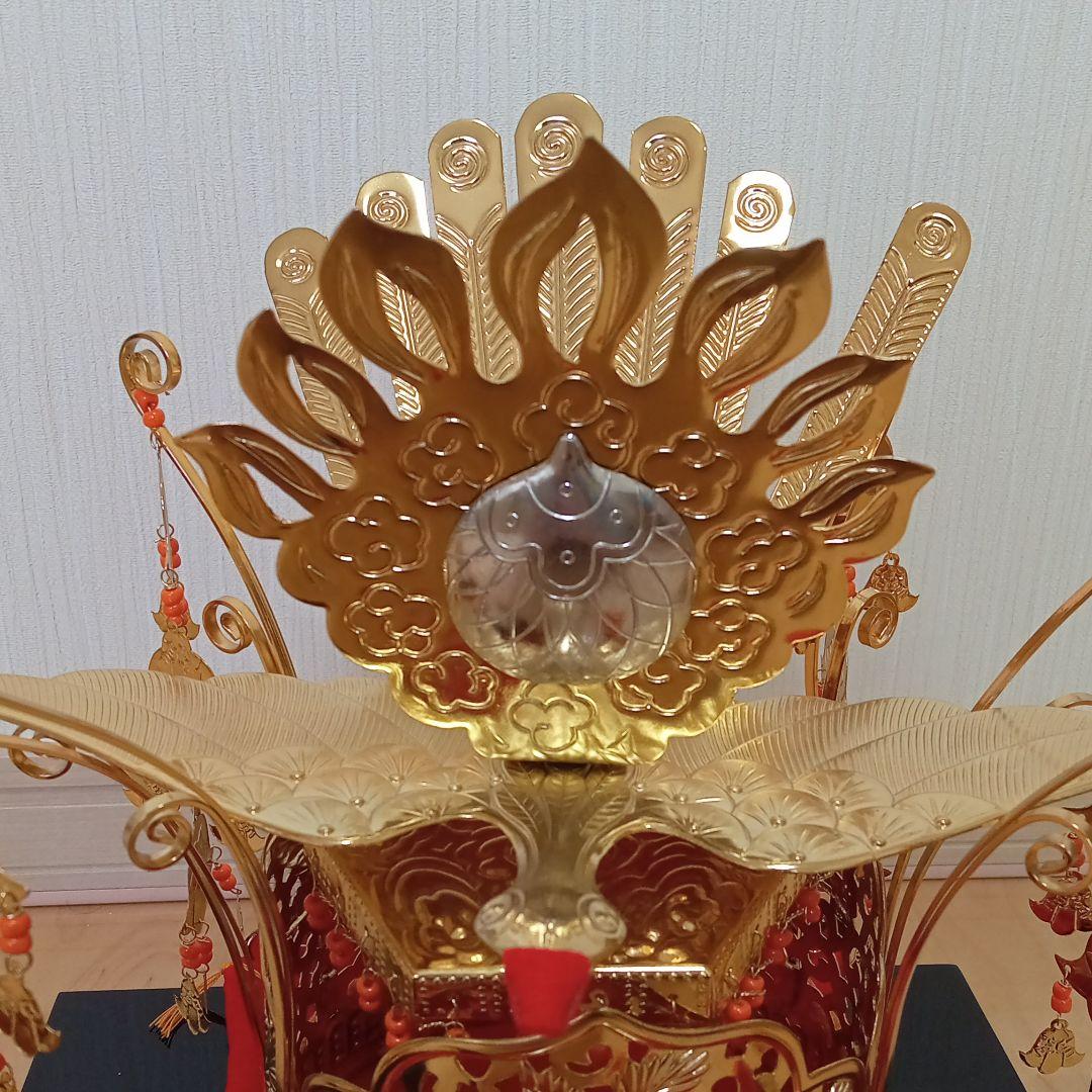 雛飾り 宝冠 コスプレ 小道具 日本舞踊 神楽 歌舞伎 - メルカリ