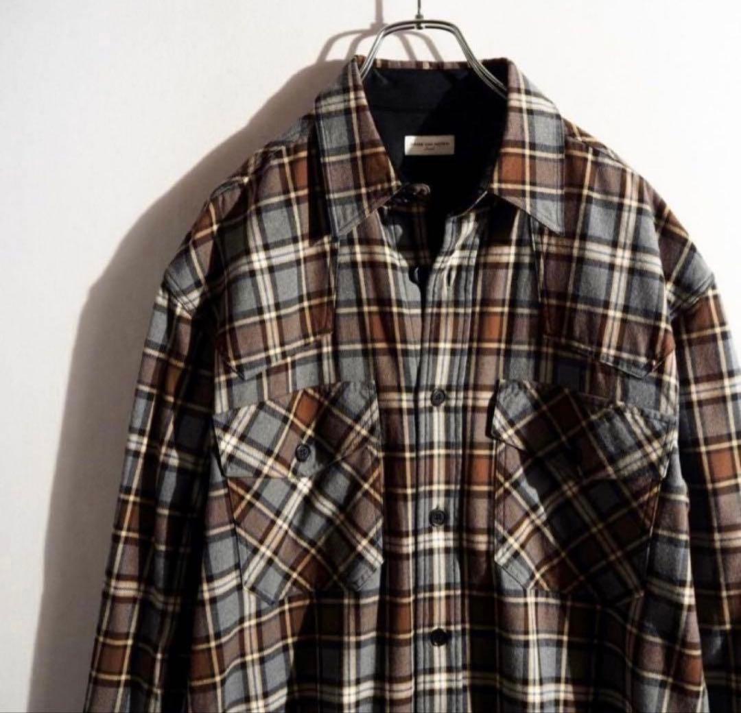 DRIES VAN NOTEN 20-21AW チェックシャツ - メルカリ