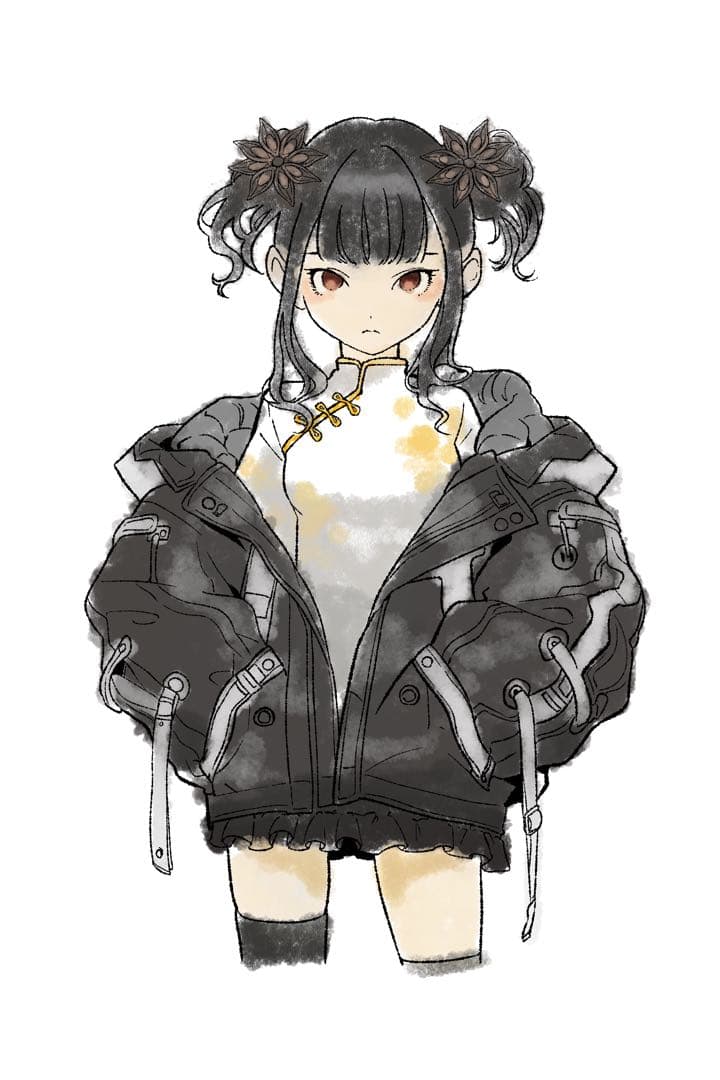 haju イラストオーダー 2点 ラフ案