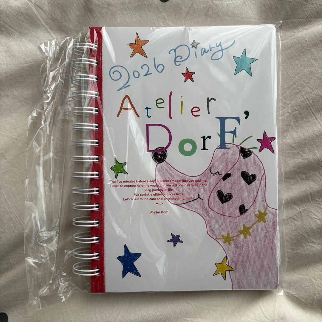 Atelier Dorf】2026 Diary スケジュール帳 - メルカリ