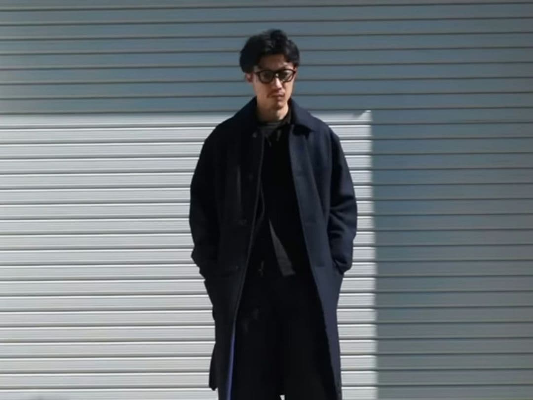 新品未使用 COMOLI 24aw コモリ ウールカシミヤ ミリタリーコート 2