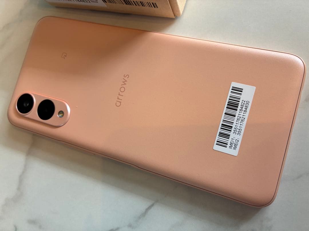 arrows We2 ライトオレンジ 本体 取扱説明書付き - メルカリ