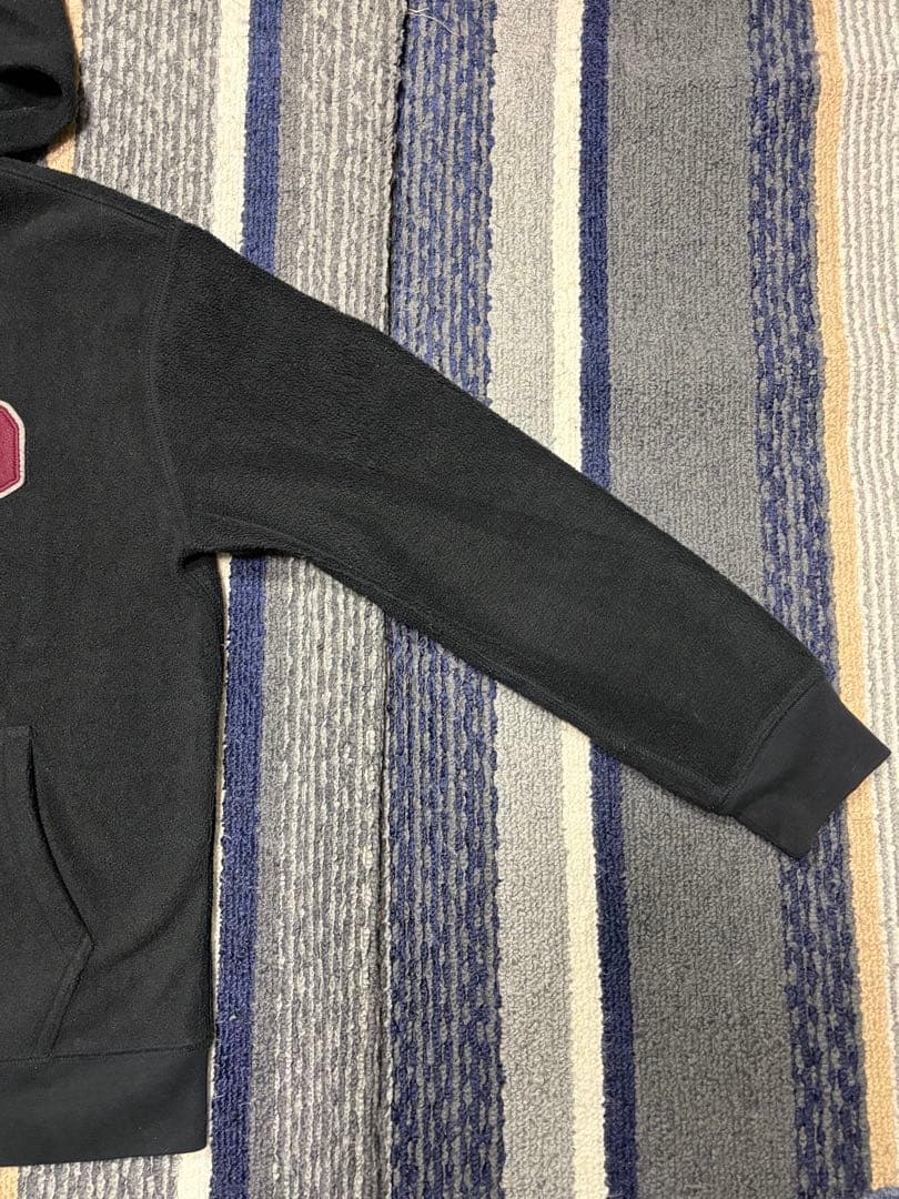 ギャップ 10s フリース ジップアップ パーカー M 黒 K107625943