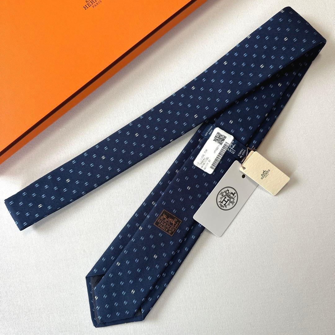 エルメス ネクタイ《Hトノー》新品 未使用