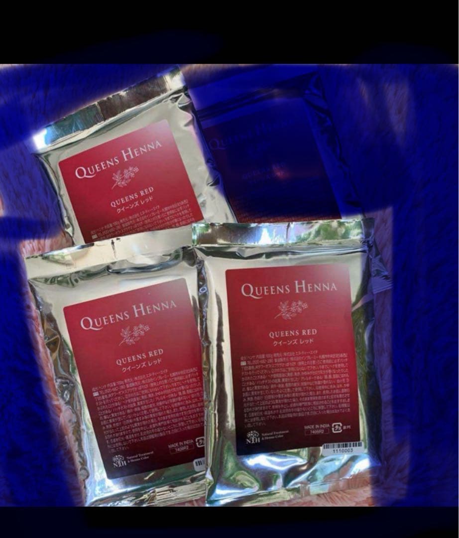 QUEENS HENNA クィーンズヘナ 3p セット クイーンズ レッド – Queens Henna