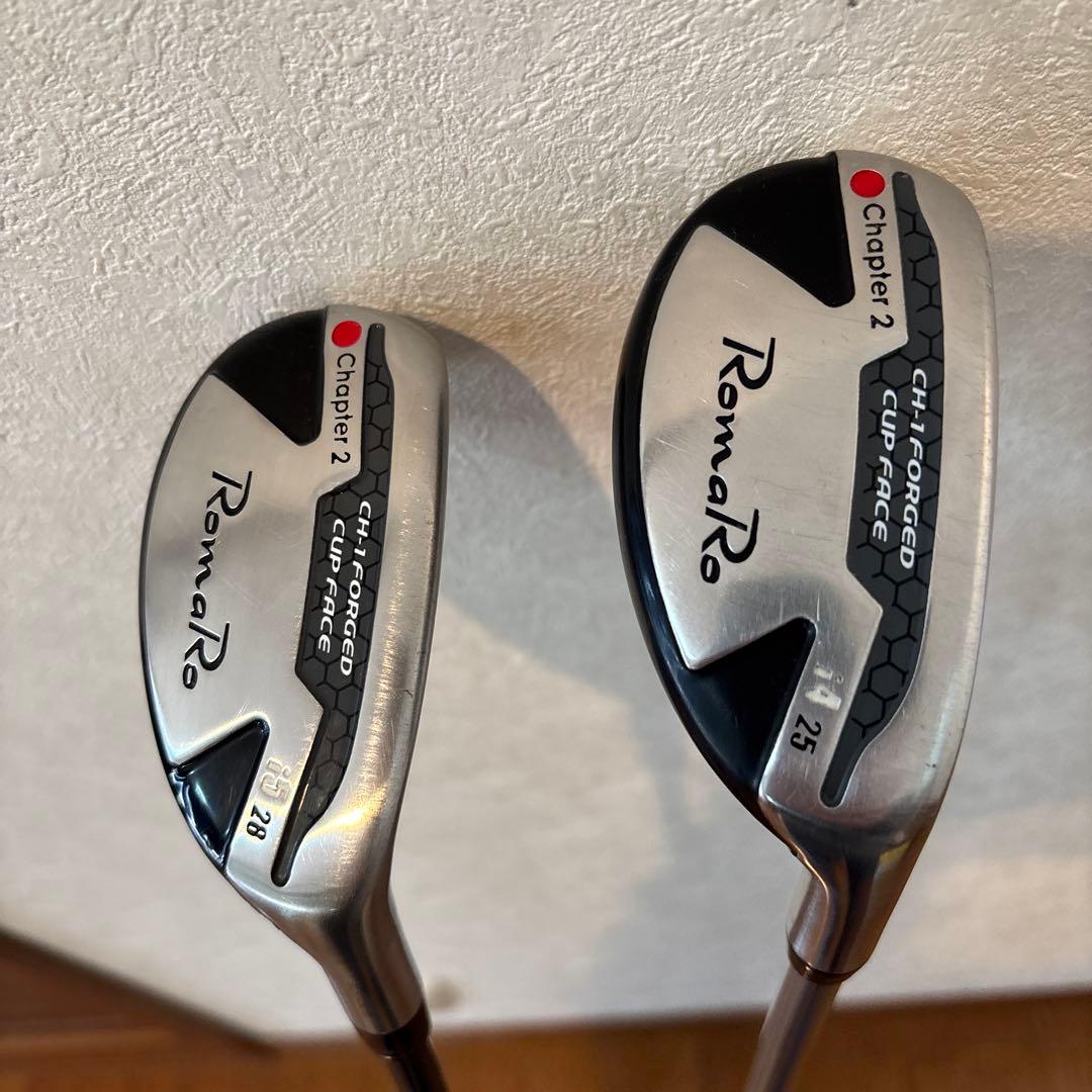 RomaRo Chapter 2 ユーティリティ 25度 27度 2026年最新】ロマロ ユーティリティ 27の人気アイテム - メルカリ