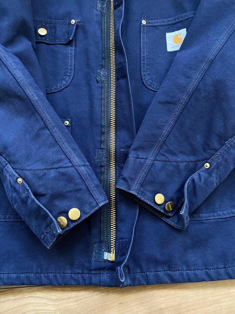 80-90s carharttカーハート チョアコート ネイビー 野村訓市 - メルカリ
