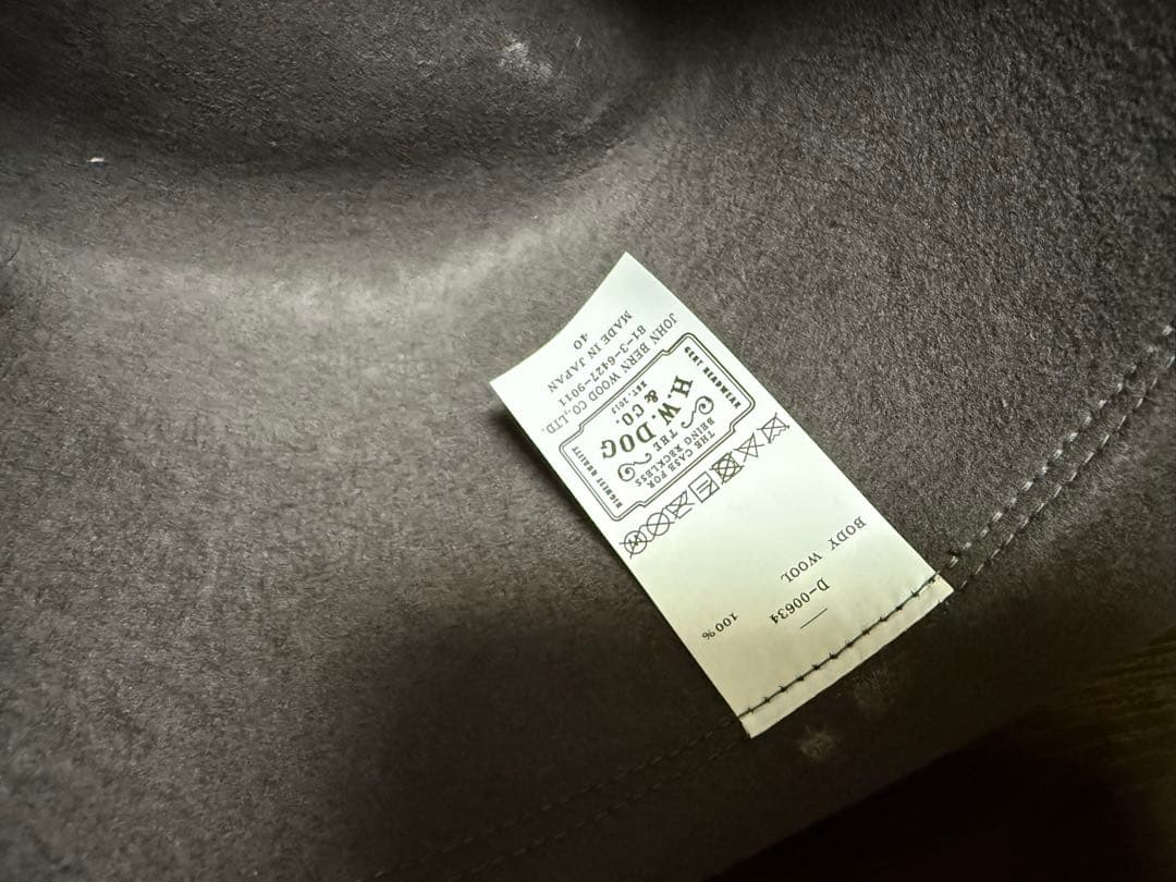 や*い様 THE H.W.DOG&CO. TRAVELERS HAT