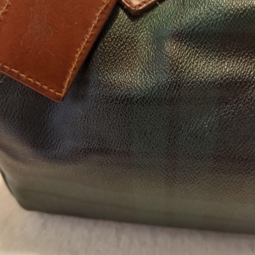 【兜森悠生】POLO RALPH LAUREN ミニボストンバッグ