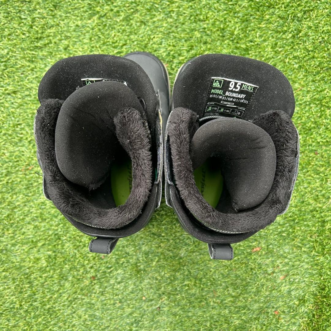 K2 スノーボードブーツBOUNDARY ダブルBOA ブラック 27.5cm