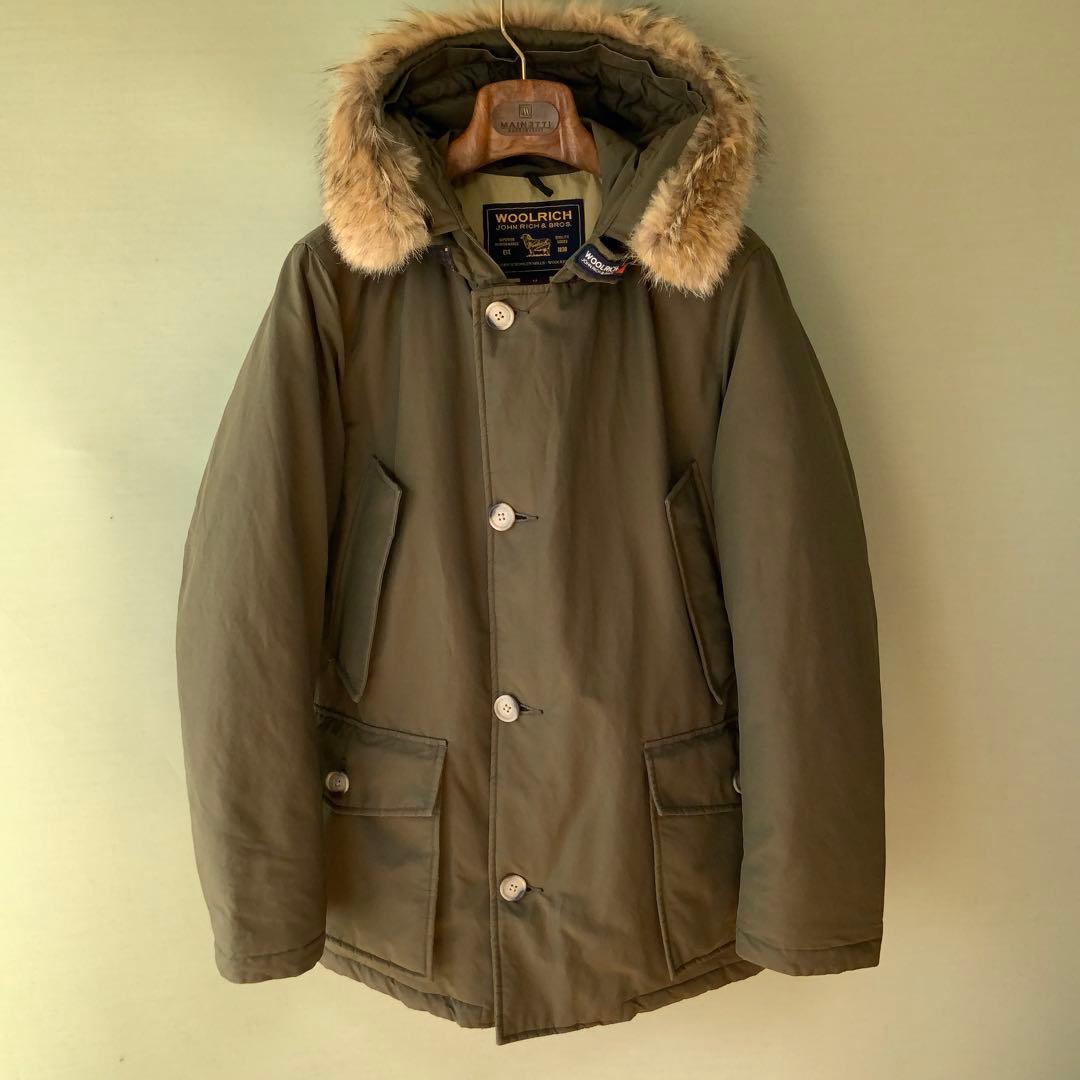 カナダ製 Woolrichウールリッチ アークティックパーカ Mダウン オリーブ カナダ製 Woolrichウールリッチ アークティックパーカ Mダウン