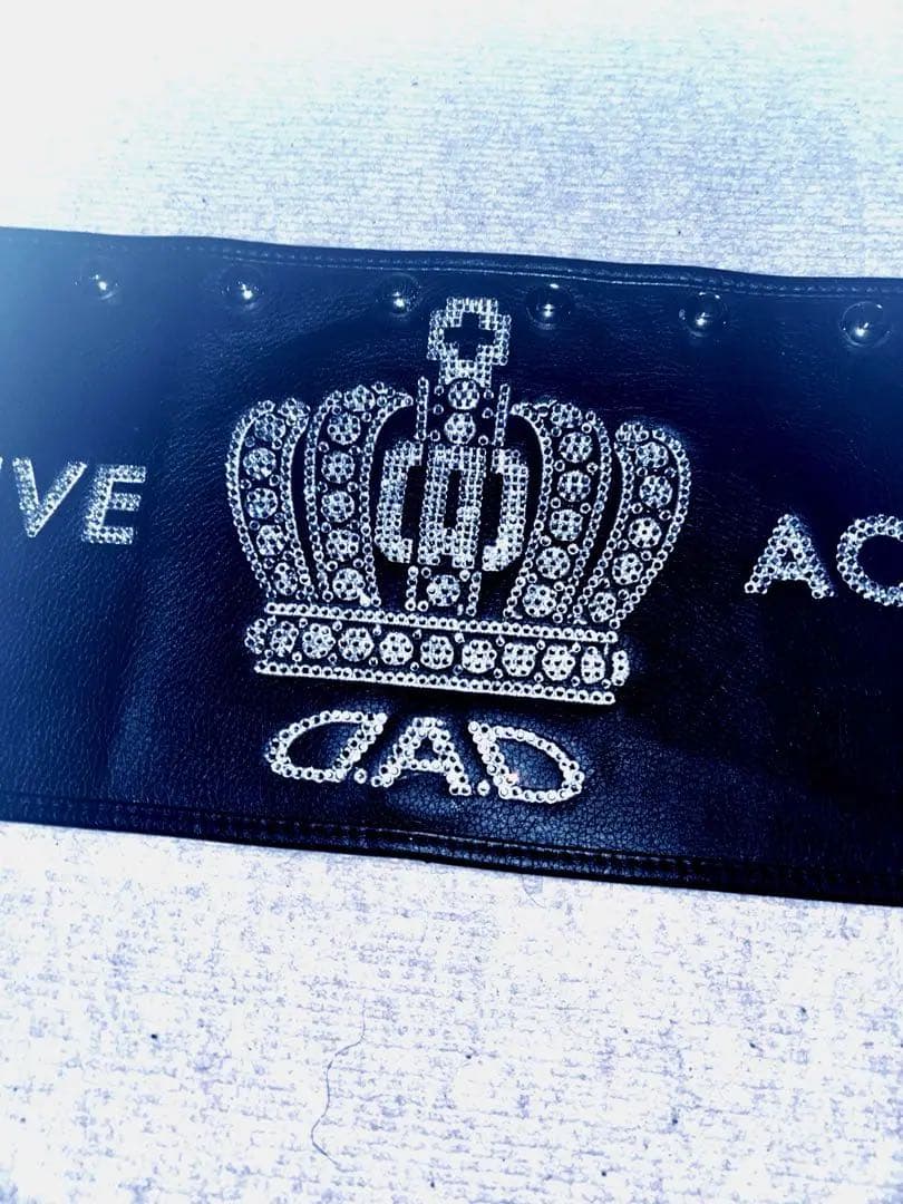 DADダッシュマット　ストーン加工スタッズ付き