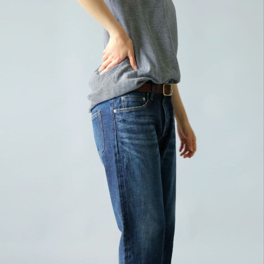 美品◆R & D.M.Co- オールドマンズテーラー クロップドデニム パンツ