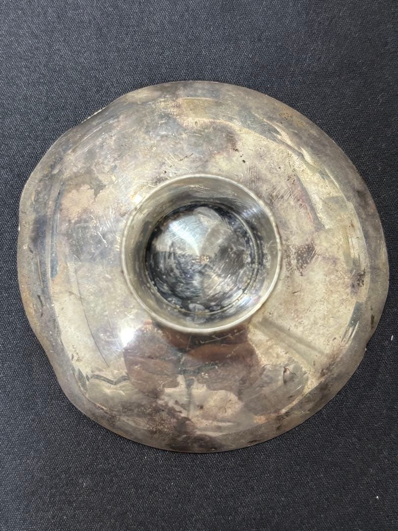 純銀製】純銀製盃44.7g！純銀刻印有り！純銀杯！鋳つぶしに、資産防衛