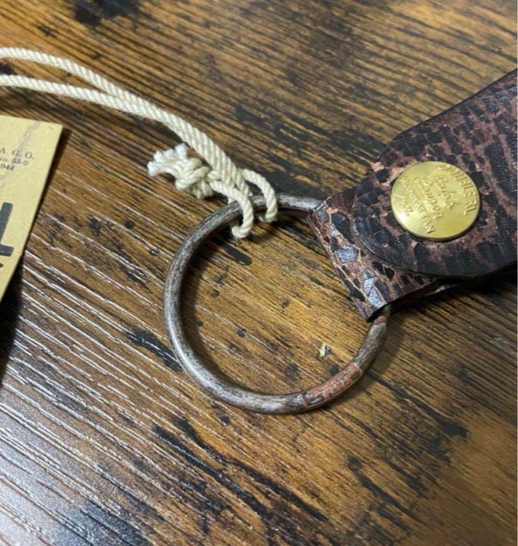 ☆RRL☆新品未使用☆スタッズキーホルダーリング☆廃盤☆ラルフrrl