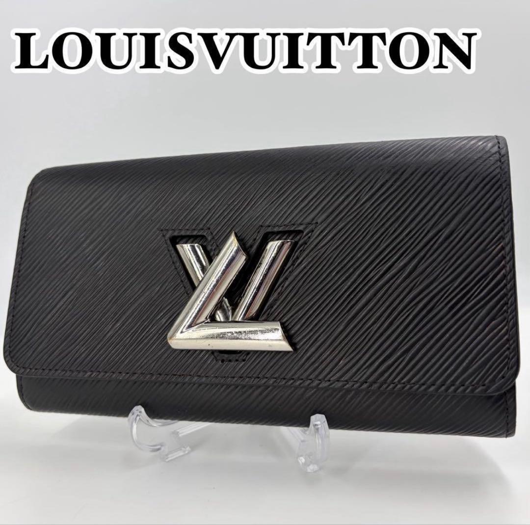 LOUIS VUITTON エピレザー ブラック長財布 - メルカリ