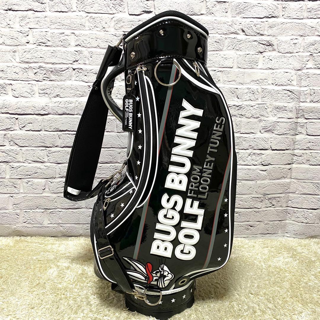 バッグスバニー BUGS BUNNY キャディバッグ ゴルフバッグ ブラック