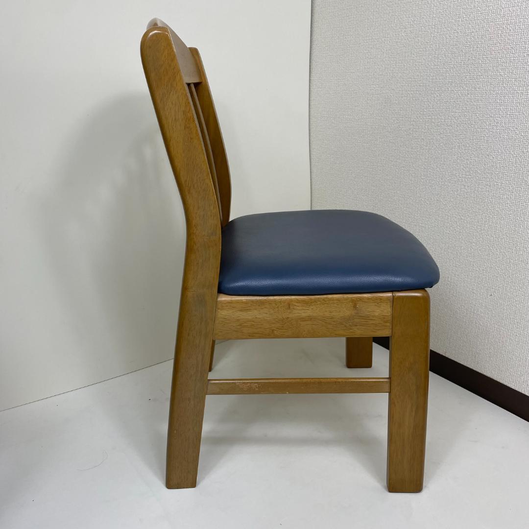 匿名配送】2脚セット 松田家具 ダイニングチェア 椅子 昭和レトロ 木製