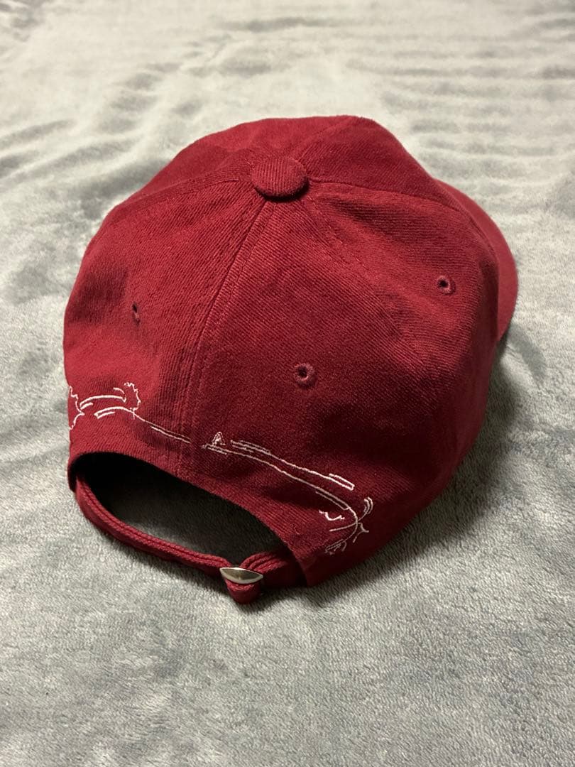GADID ANONIEM ZHOK / BURGUNDYキャップ RED - メルカリ