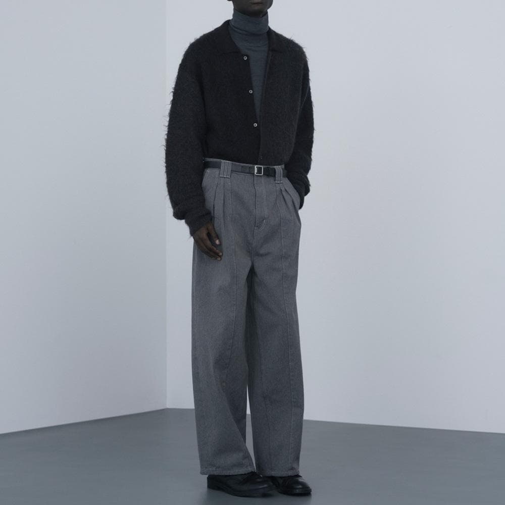 新品 YOKE for Graphpaper モヘアニットシャツカーディガン - メルカリ