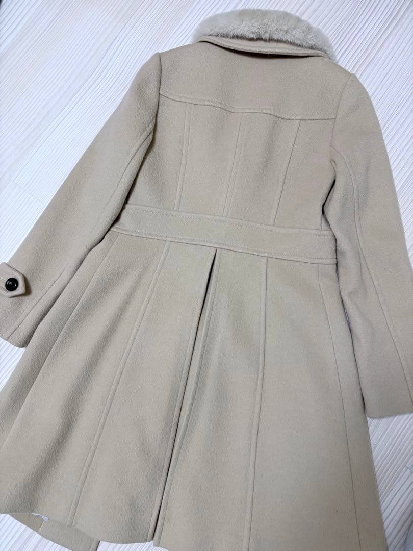 【BLUE LABEL CRESTBRIDGE】 　 -ベージュロングコート−