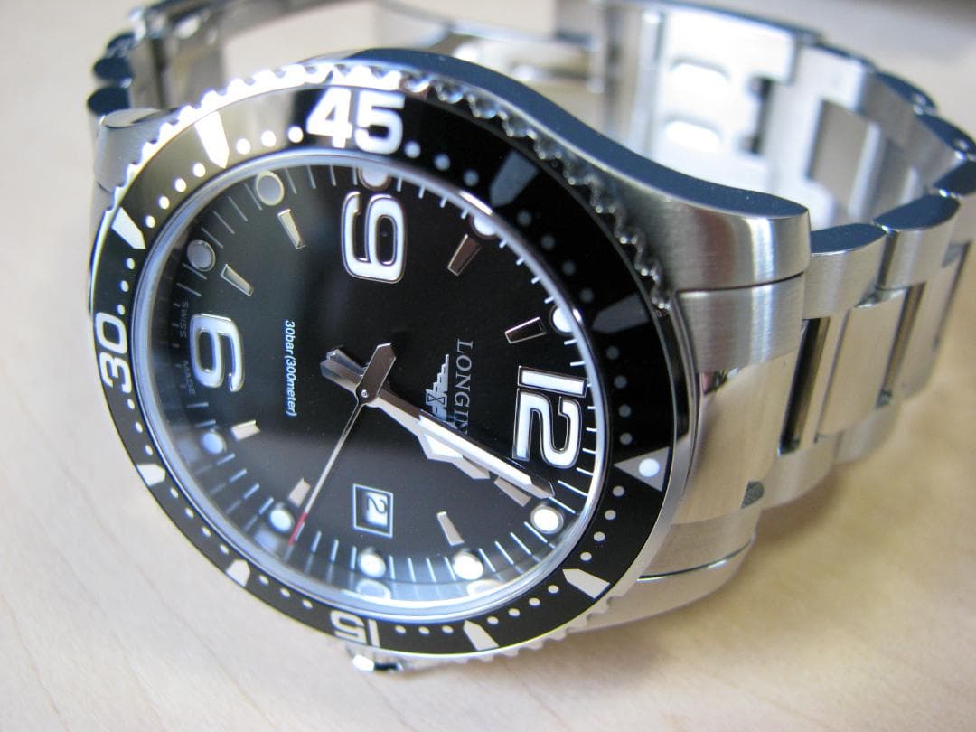 ロンジン L3.730.4.56.6 ハイドロコンクエスト　クオーツ　美品