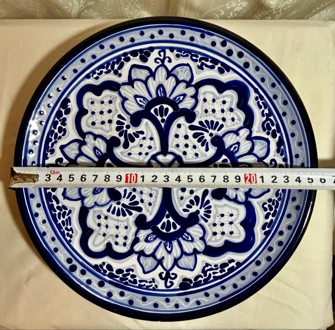 メキシコ タラベラ焼き 大皿5 ワカモレボウル3ケ 4個セット フランツ