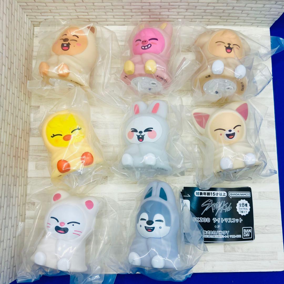 SKZOO ライトマスコット 全8種 コンプ ガチャ スキズ 2セット 16個