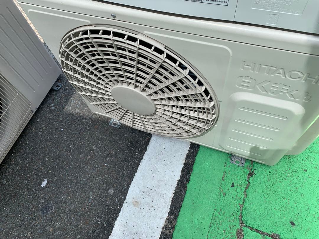 エアコン本体　福岡市内取付料金込み　2021年　日立　10-12畳　2.8kw