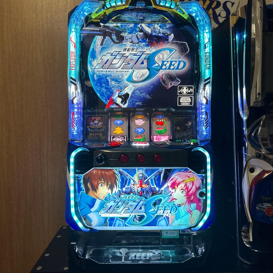 ガンダムSEED スロット実機 Lパチスロ 機動戦士ガンダムSEED スマスロ 実機 本体 簡易ユニット不要