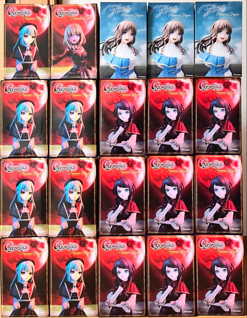 Bang Dream! Ave Mujica, Mygo フィギュア 20個 BanG Dream! プレミアムフィギュア Ave Mujica オブリビオニス」が2025