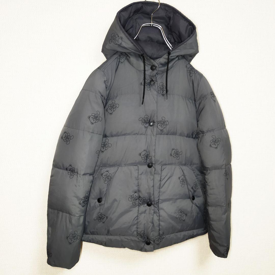 ヒステリックグラマー】 総柄 ファックベア リバーシブル ダウン