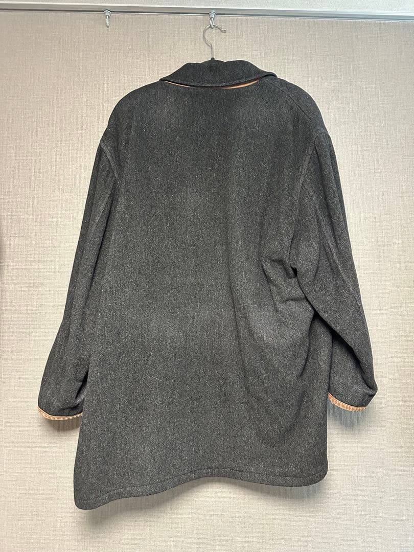 90s L.L.BEAN ウールコート　USA製　XL グレー