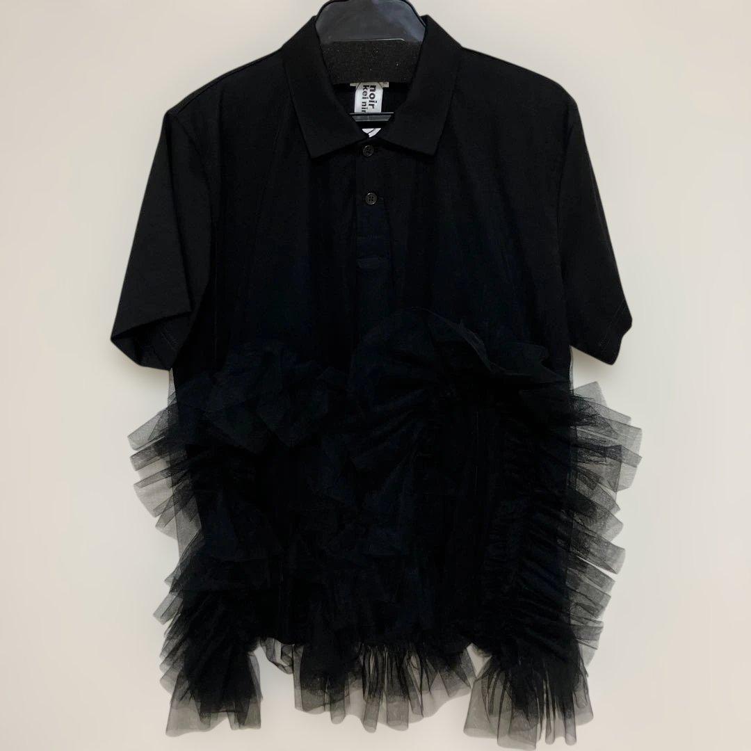 noir kei ninomiya 2026SS チュール付きポロシャツ - メルカリ