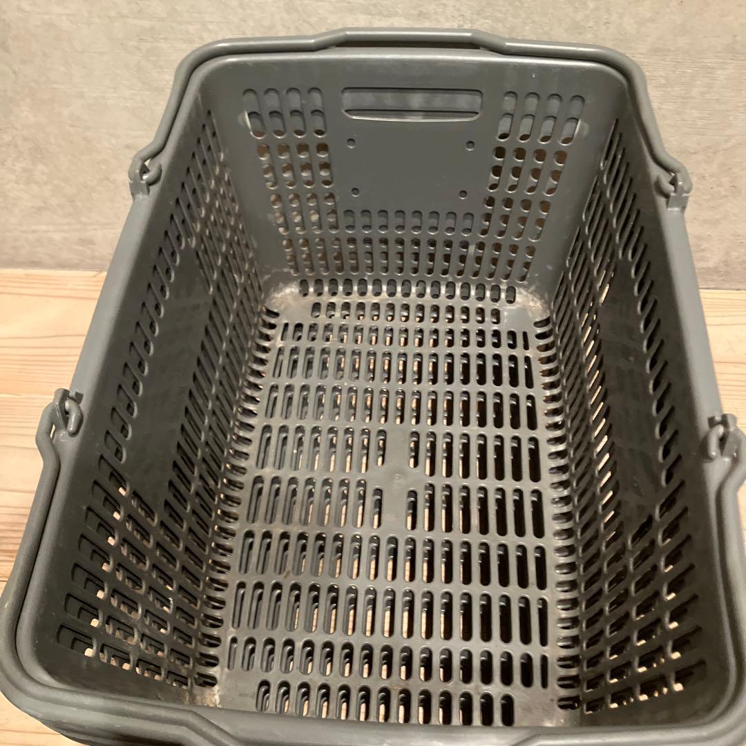 チ*公様 昭和レトロ イオン 9個 買い物かご レトロポップ 収納 かご