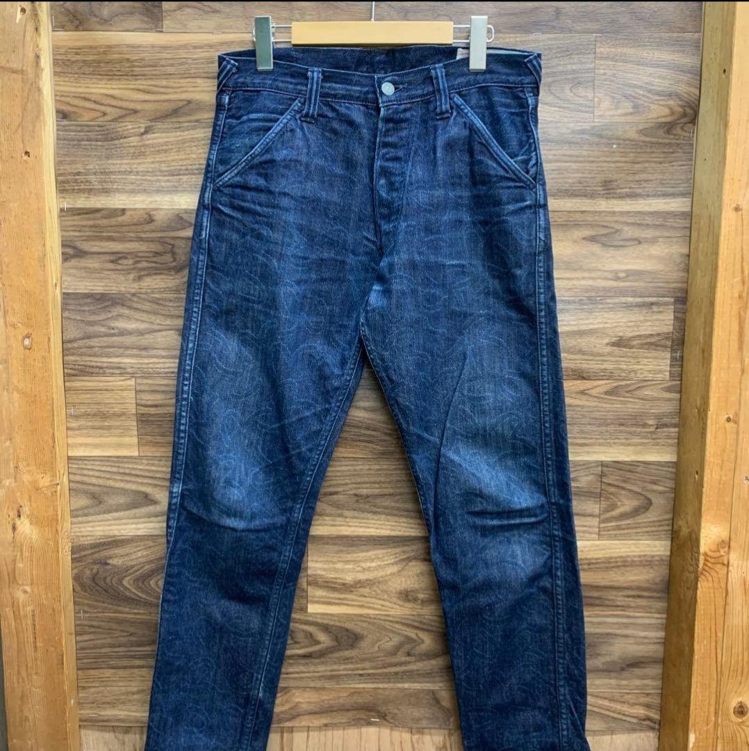 エヴィス EVISU 大黒 総柄 ビックカモメ 5500 希少 激渋 - メルカリ