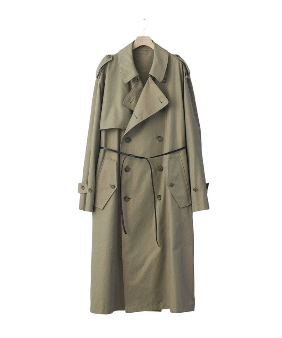 ジャケット・アウター stein OVERSIZED TRENCH COAT \"BEIGE\"