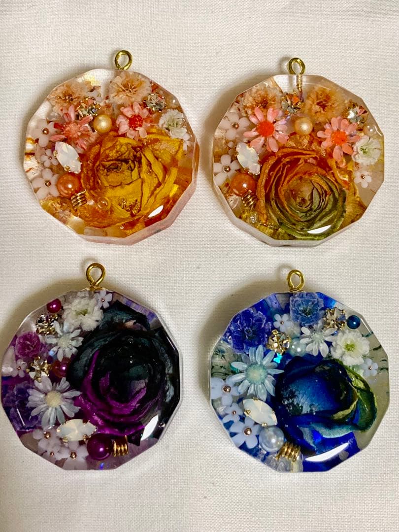 《専用》ハンドメイドネックレス　オルゴナイト　8点