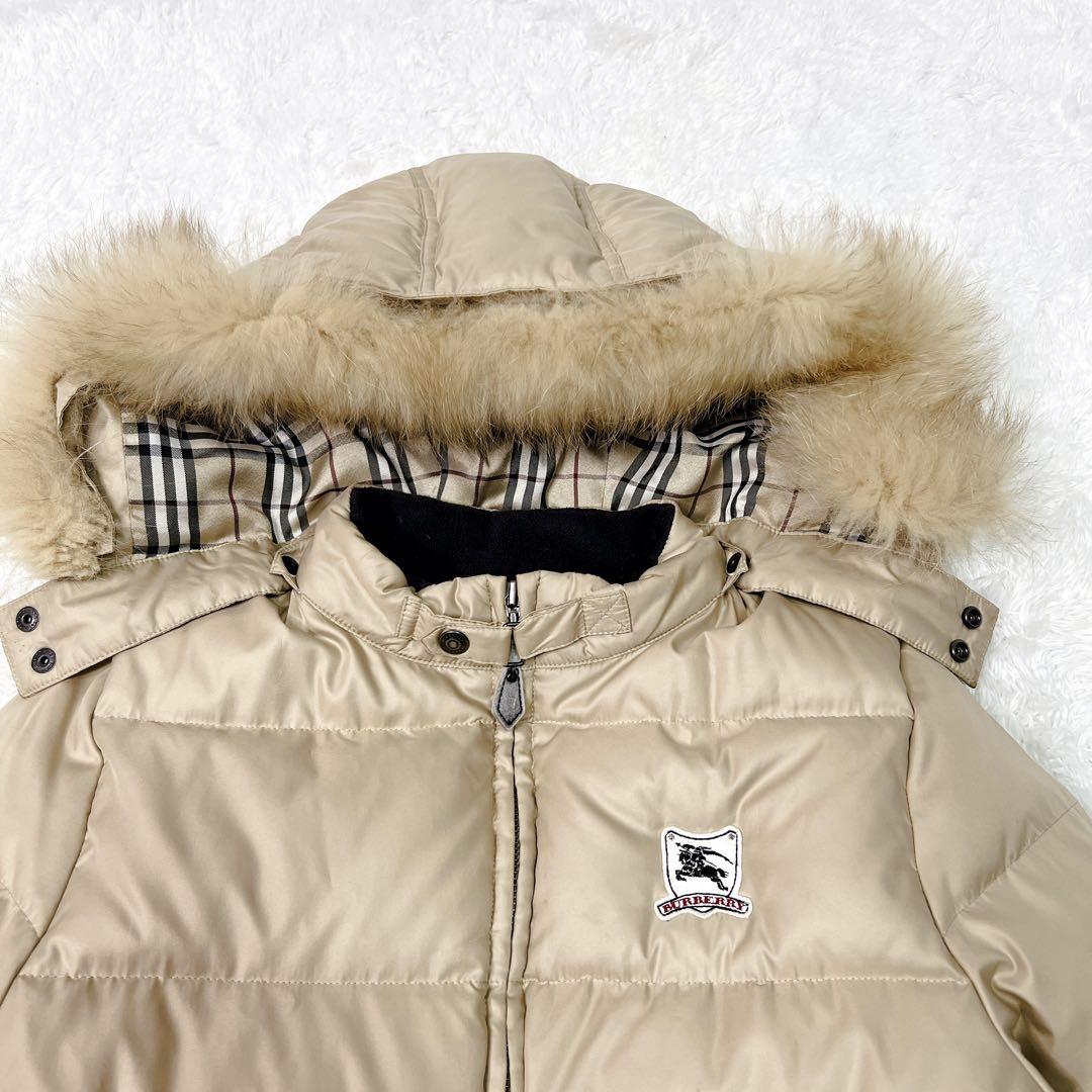 バーバリーロンドン キッズ ダウンジャケット ノバチェック 120 - メルカリ
