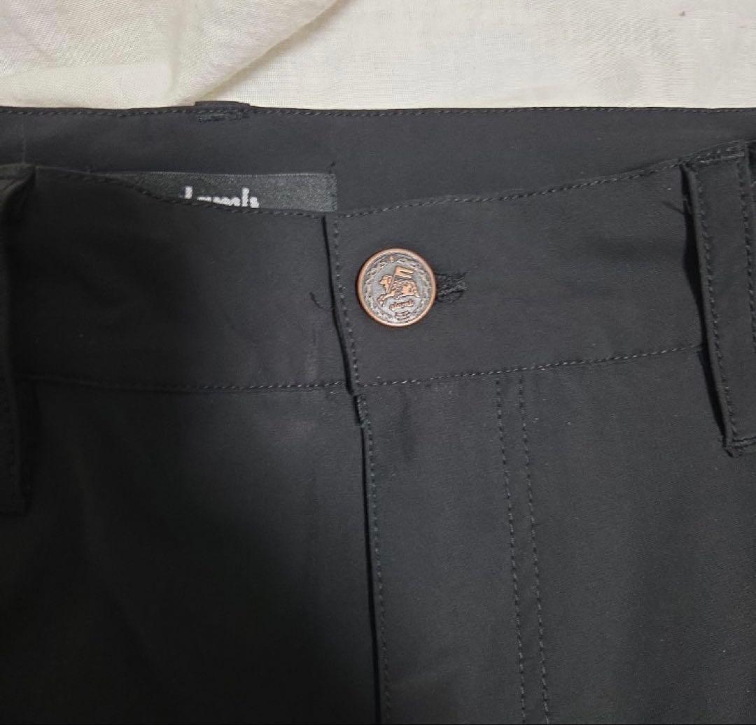 glamb サルエル リブパンツ 黒 - メルカリ