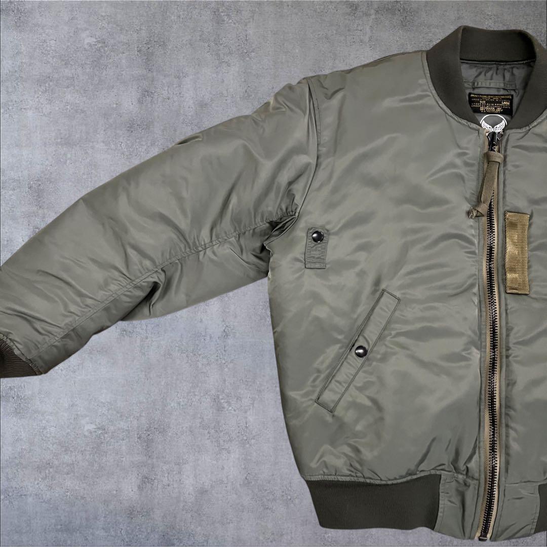 【c2】U.S.AIR FORCE MA-1 フライトジャケット BRONSON
