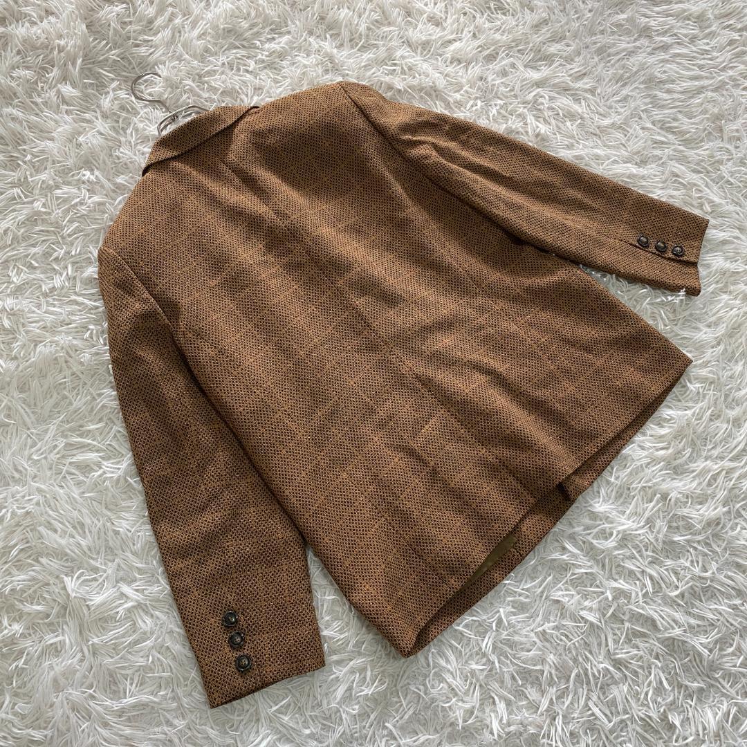 レリアン/Leilian【L】テーラードジャケット キュブラ100% 日本製