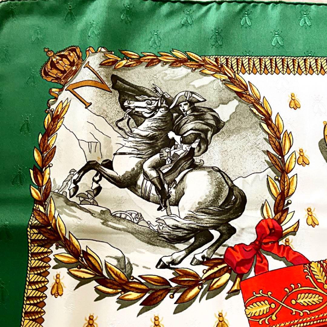 ⭐️確認ページ⭐️HERMÈS⭐️エルメス カレ90 スカーフ ナポレオン