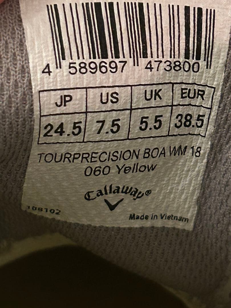 キャロウェイ ゴルフシューズ　新品　24.5cm