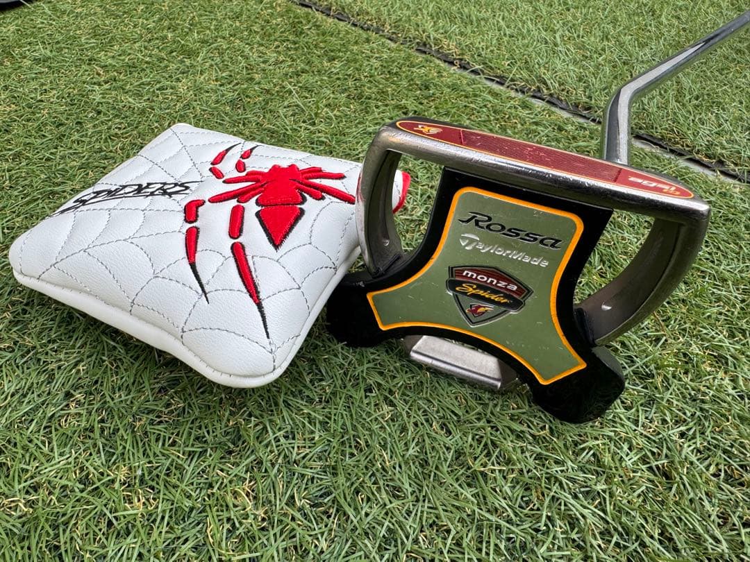 ［名器・未使用グリップ・カバー］テーラーメイド 初代スパイダー 楽天市場】テーラーメイド パター グリップ スパイダーの通販