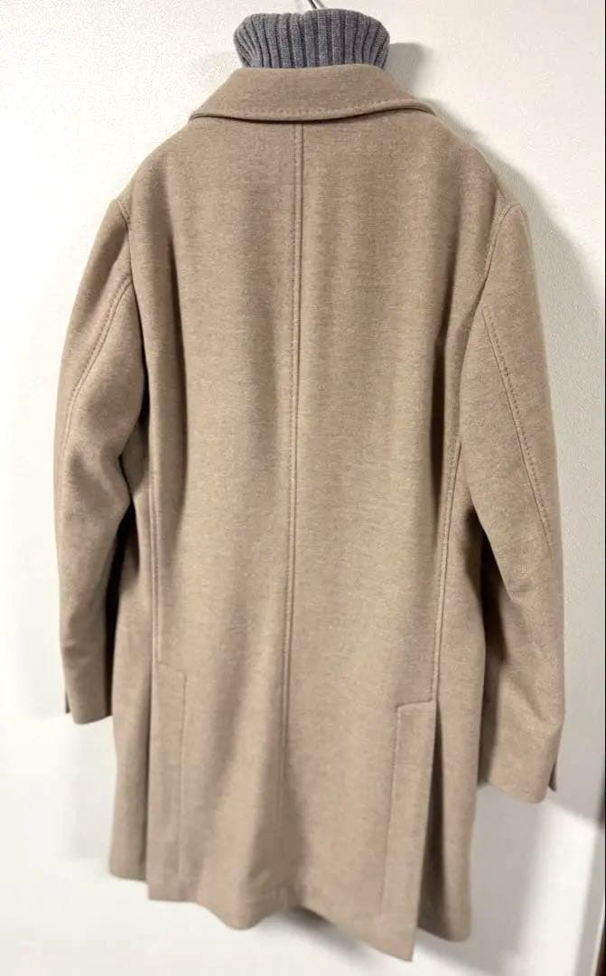 ☆最終セール☆ 定価150ブルネロクチネリ チェスターコート ベージュ 48