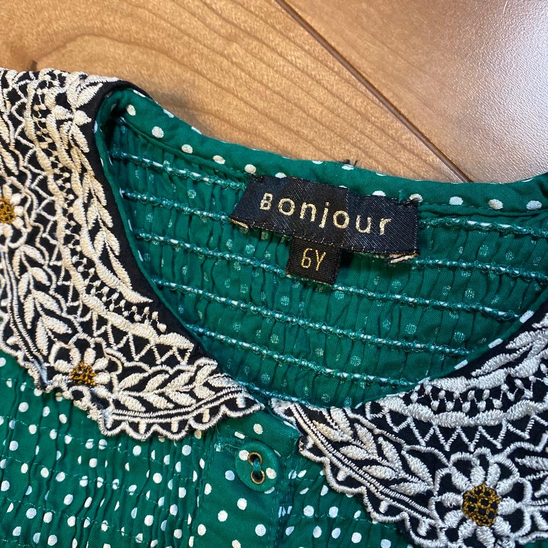 bonjour diary 6Y ドット柄ワンピース | Einkaufen bei Mercari in