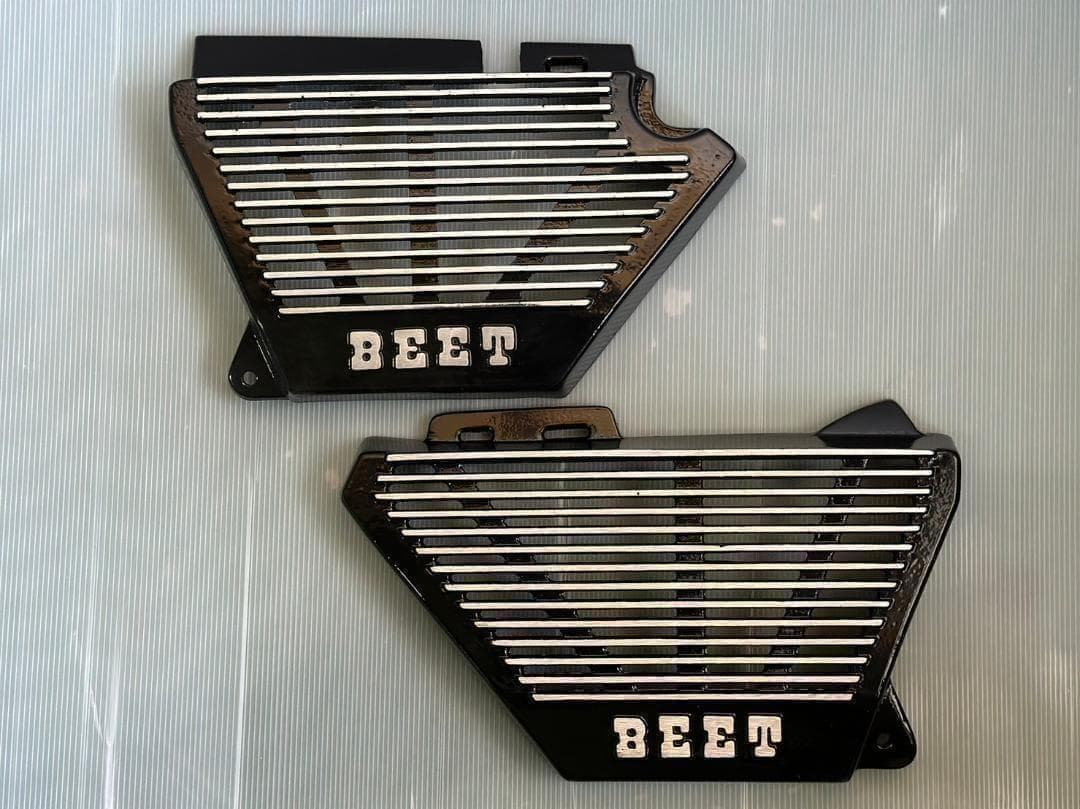 Z1 Z2アルフィン サイドカバー 黒 ロゴ有/Z750RS Z900 BEET - メルカリ